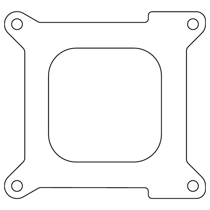 Cometic NASCAR 4 Barrel .047in Fiber Carburetor/Throttle Body Mounting Gasket - Open Plenum