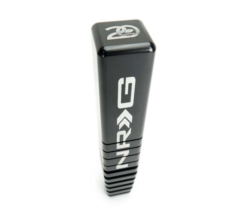 NRG Shift Knob - 20 Year Anniversary Weighted Square Heat Sink Tall - Black