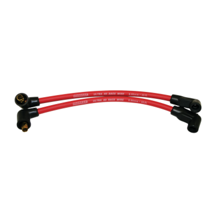 Moroso 82-89 Harley-Davidson FXR Ultra 40 Wire Set - Red