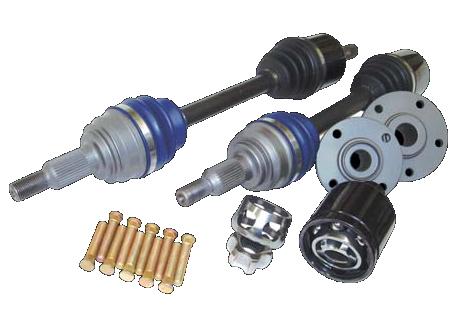 DSS Honda Civic EK with EKK1 mounts K-Series 850HP Level 5.9 Axle/Hub Kit KK56