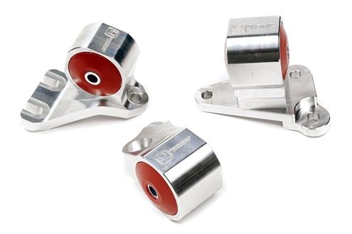 Innovative 02-06 Acura RSX K-Series Black Aluminum Mounts 60A Bushings (Manual Trans Not K24 Trans)