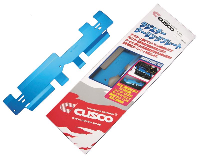 Cusco Radiator Cooling Plate GDA GDB Impreza Blue
