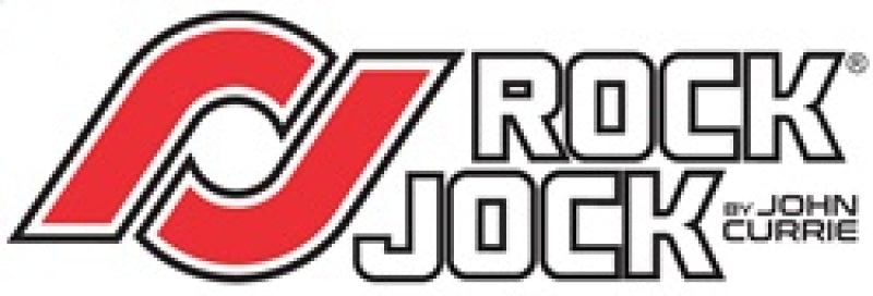 RockJock JK Rear Braided Brake Hose Kit 25.5in Long