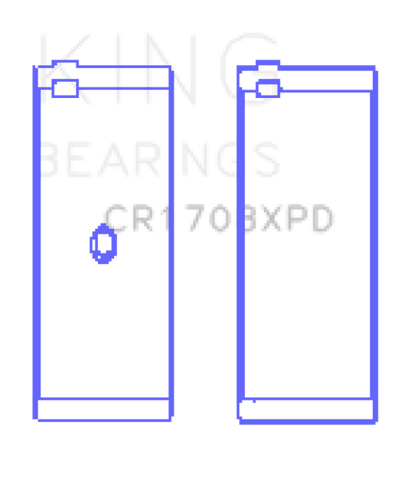 King Engine Bearings Chevrolet Custom Honda Journal 1.888 CB1663H version Pre-doweled