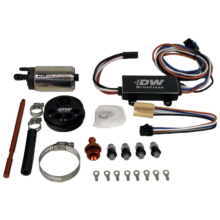 DeatschWerks 3.5L Module Surge Tank In-Tank Pump Adapter w/ DW440 Brushless & Controller 440lph Pump