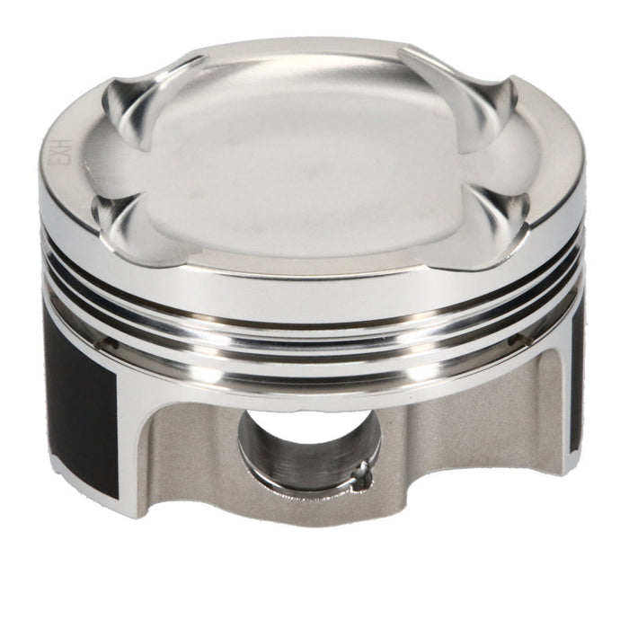 JE Pistons - Set of 4 Mitsubishi 4B11T 87.0mm Bore +.2 Dome Asymmetrical FSR Pistons - Set of 4