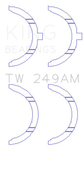 King Engine Bearings 1995 Toyota Tacoma AM-Series Thrust Washer Set