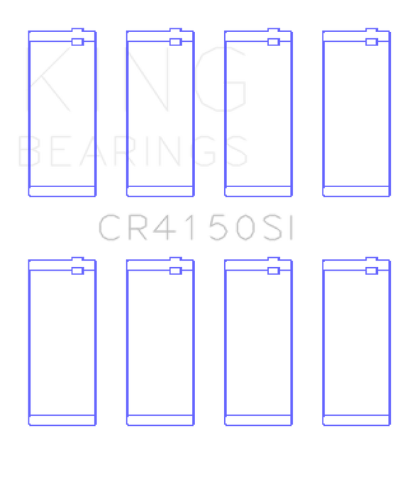 King Engine Bearings Toyota Ford ZETEC 1.6L/1.8L/2.0L Performance Rod Bearing Set