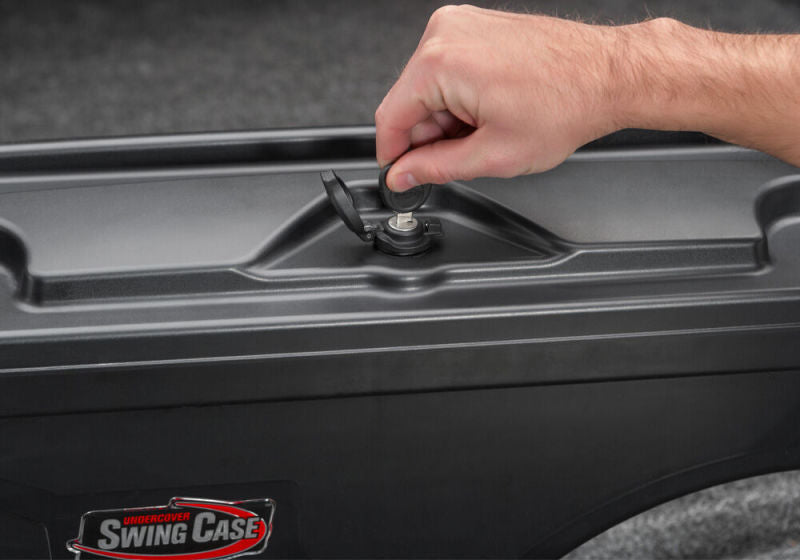 UnderCover 10-20 Volkswagen Amarok Drivers Side Swing Case - Black Smooth