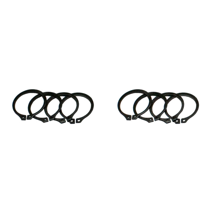 Yukon Gear (4) Full Circle Snap Rings / Fit 297X U-Joint w/ Aftermarket Axle
