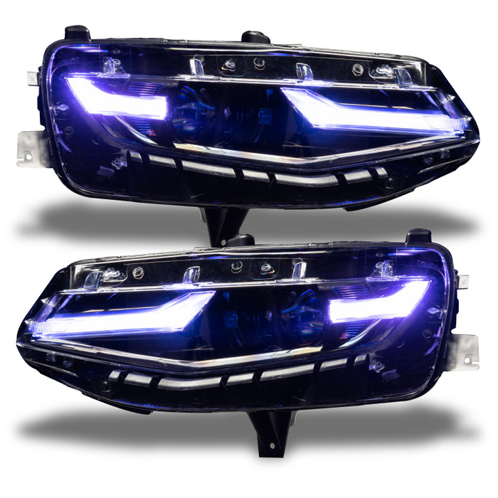 Oracle 19-21 Chevy Camaro LS/LT RGB+A Headlight DRL  Kit - ColorSHIFT w/ BC1 Controller