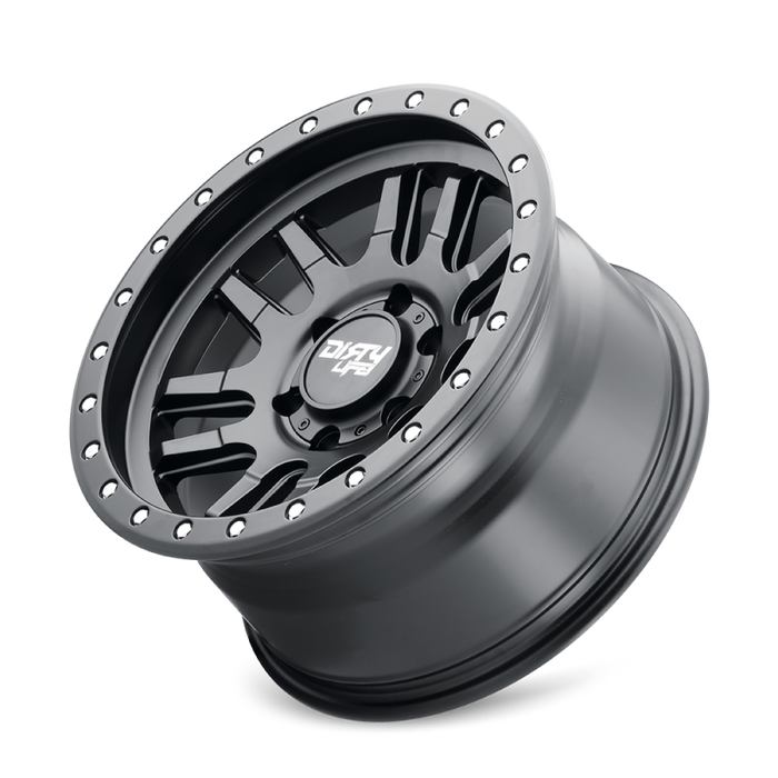 Dirty Life 9309 Canyon Pro 17x9/5x127 BP/-12mm Offset/71.5mm Hub Matte Black Wheel - Not Beadlock
