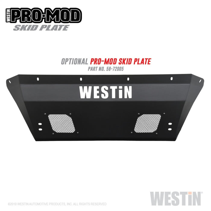 Westin 16-20 Toyota Tacoma Pro-Mod Front Bumper - Textured Black
