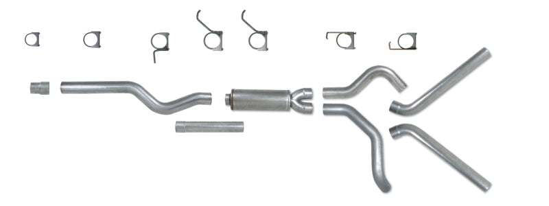 Diamond Eye KIT 4in Catback DUAL AL CHEVY/GMC 6.6L 2500/3500 2006-2007.5