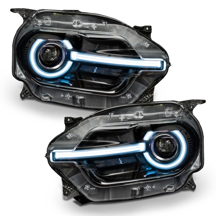 Oracle 2021 Ford Bronco Sport RGB+W Headlight DRL + Halo  - ColorSHIFT w/o Controller
