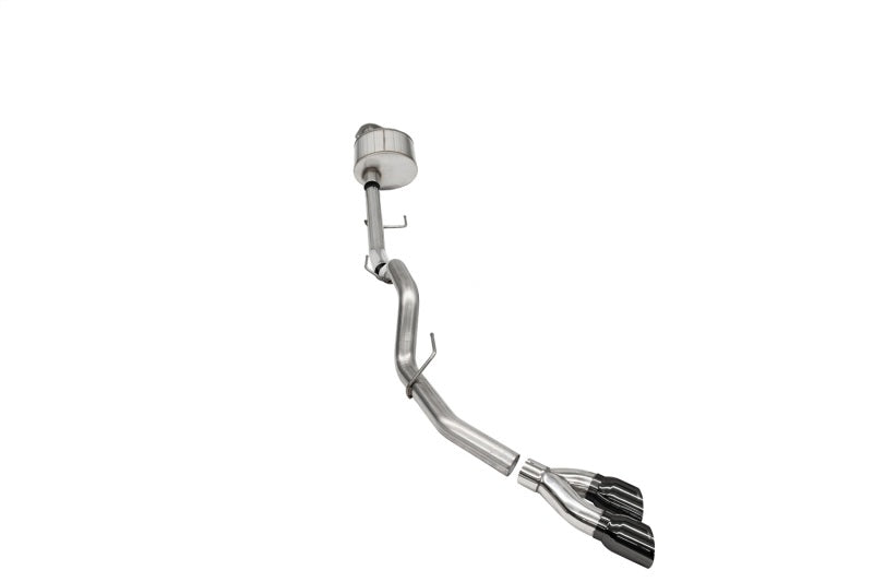 Corsa 2021-2025 Ford F-150 Regular Cab/6.5in Bed 5.0L V8 Xtreme Cat-Back Single Side Exit-Black PVD