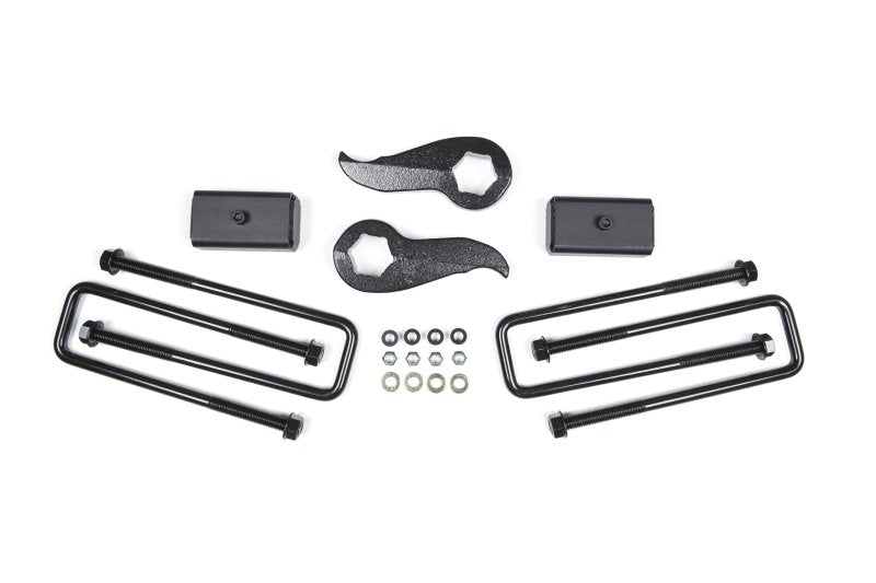 Zone Offroad 11-15 Chevy 2500/3500 HD 2in Torsion Key Lift Kit w/ ovld