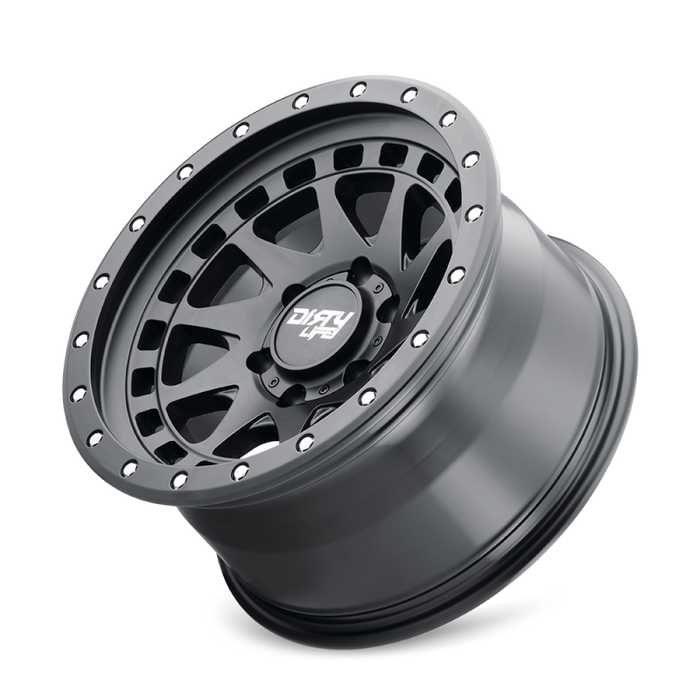 Dirty Life 9311 Enigma Pro 17x9/5x127 BP/-38mm Offset/71.5mm Hub Matte Black Wheel - Beadlock