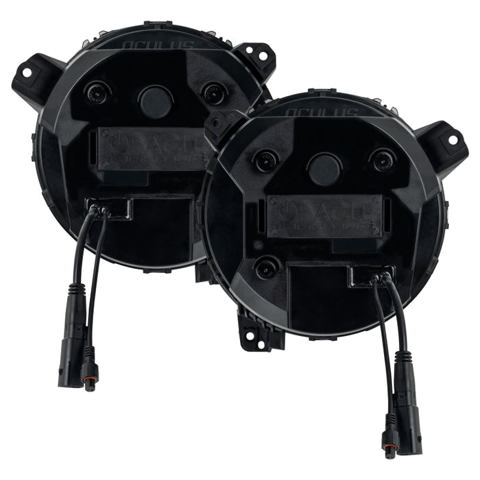 Oracle Jeep JL/Gladiator JT Oculus Bi-LED Projector Headlights - Amber/White Switchback