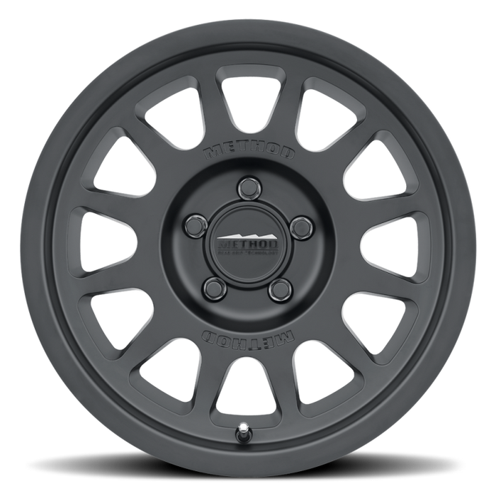 Method MR703 17x7.5 +50mm Offset 5x130 78.1mm CB Matte Black Wheel