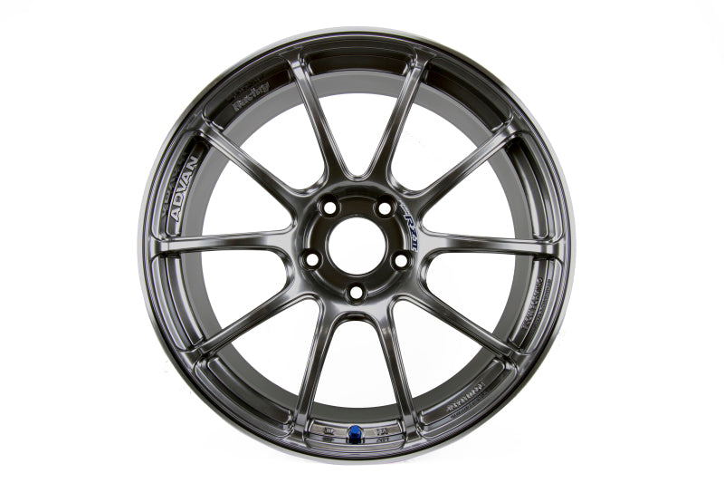 Advan RZII 19x9.5 +50 5x114.3 Racing Hyper Black Wheel