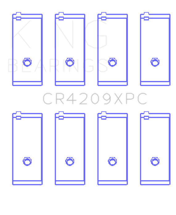 King Engine Bearings Toyota 3SGTE 16v 2.0L pMaxKote Performance Rod Bearing Set - Size STD