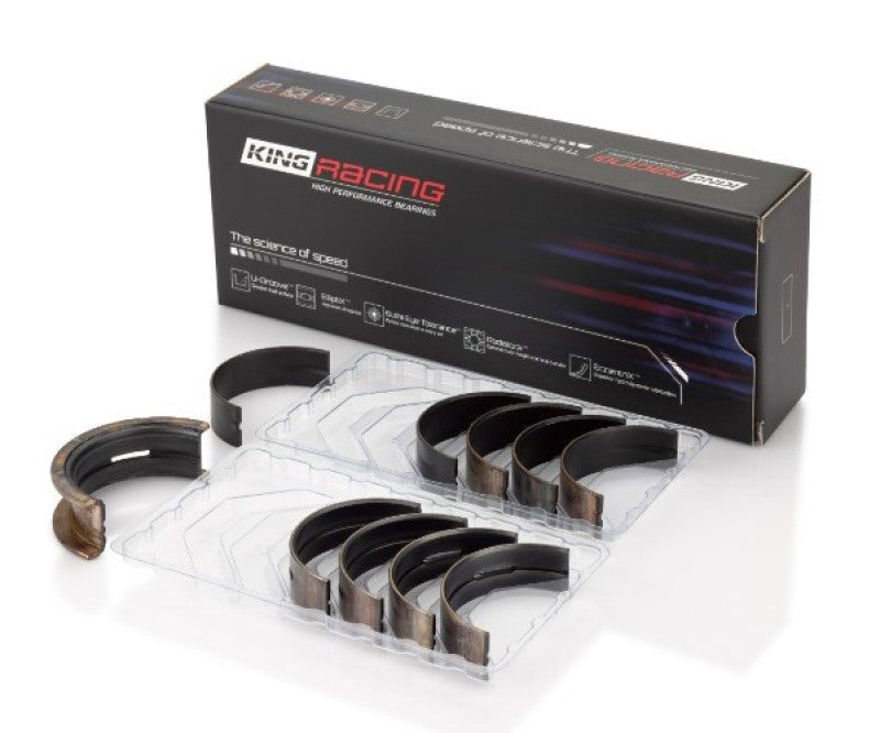 King 07-09 Mazdaspeed 3 L3-VDT MZR DISI (t) Duratec High Performance Main Bearing Set - Size +0.25mm