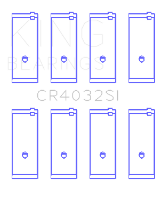 King Engine Bearings Toyota 4AGE Performance Rod Bearing Set