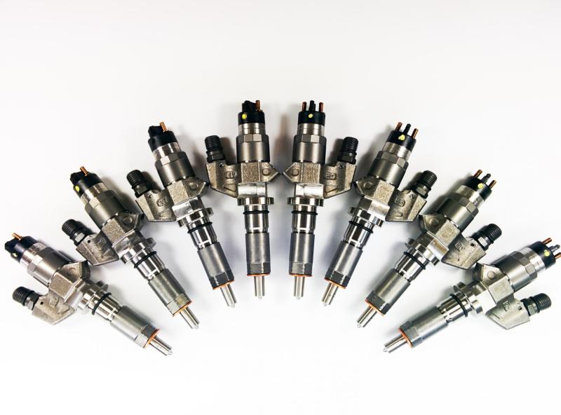 DDP 01-04 Chevrolet Duramax 6.6L LB7 Brand New Injector Set - 75hp (45% Over)