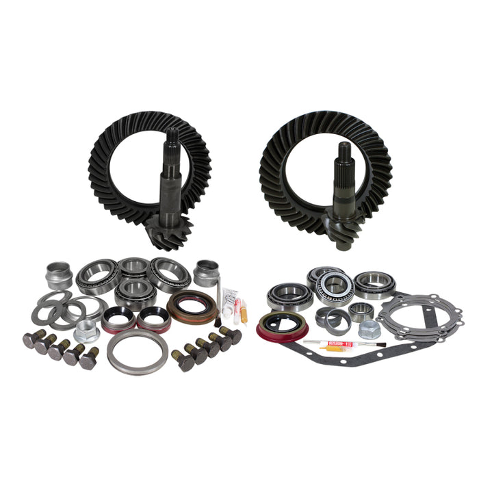 Yukon Gear & Install Kit Package for Standard Rotation Dana 60 & 88 & Down GM 14T 5.13 Thick