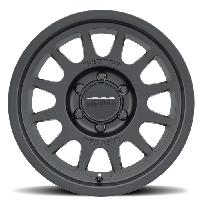 Method MR703 17x8.5 +35mm Offset 6x5.5 106.25mm CB Matte Black Wheel