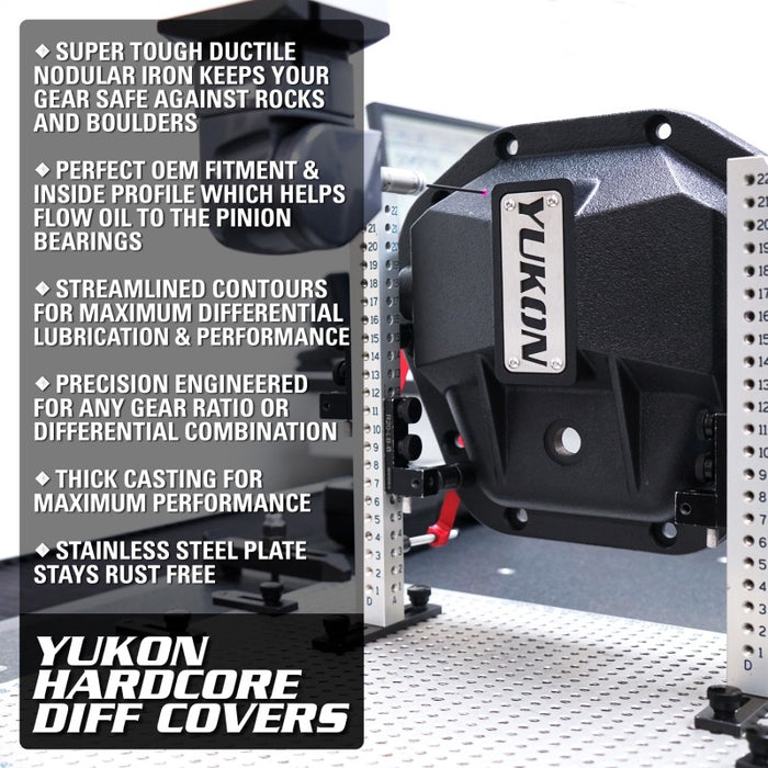 Yukon Gear Hardcore Diff Cover for 8.8in Ford