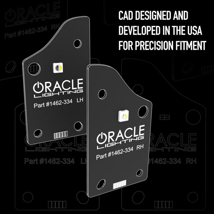 Oracle 21-22 Ford F-150 ColorSHIFT RGB+W Fog Light DRL Upgrade Kit w/ No Controller
