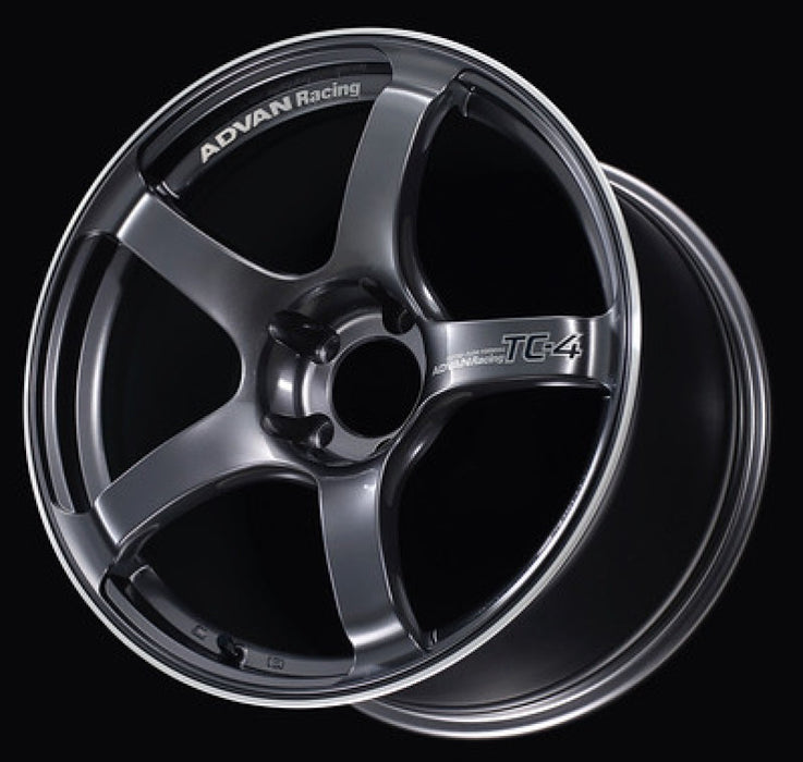 Advan TC4 17x7.5 +35 4x100 Racing Gunmetallic and Ring Wheel