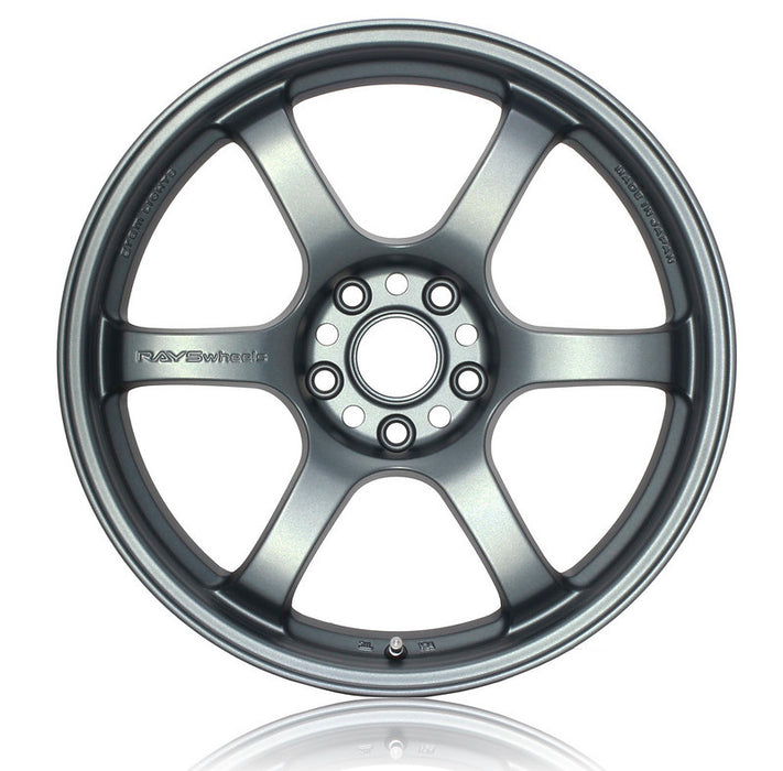 Gram Lights 57DR 19x9.5 +25 5x112 Gunblue 2 Wheel