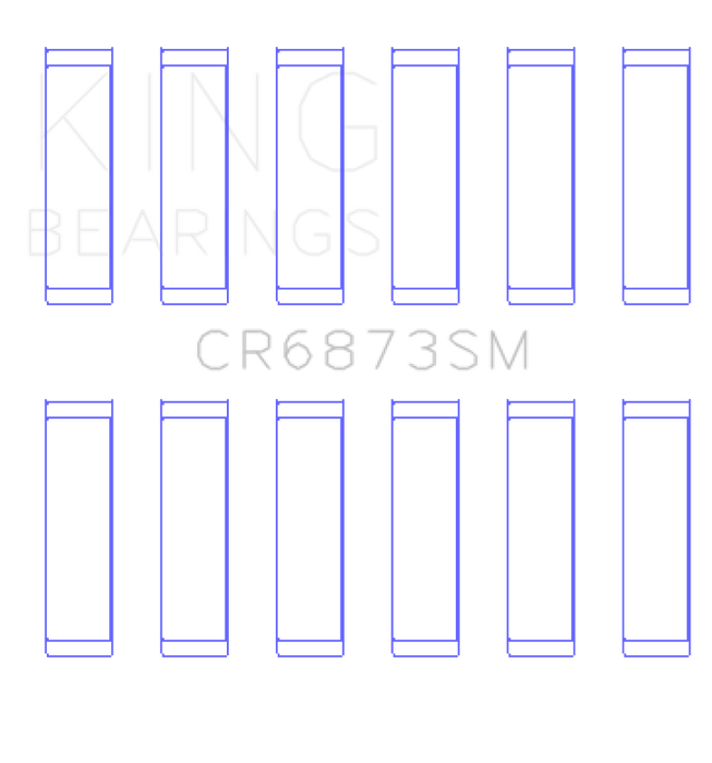 King Engine Bearings Toyota 2GR-FE/3GR-FE Connecting Rod Bearing Set