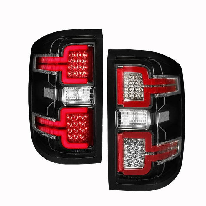 ANZO 2014-2018 Chevy Silverado 1500 LED Taillights Black