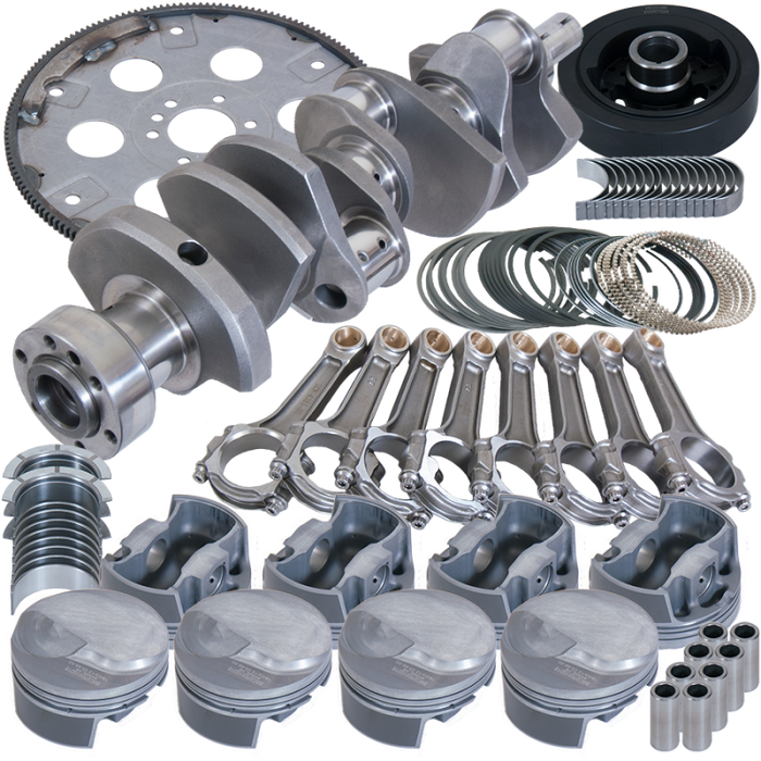 Eagle Chevy 496 1pc Rear Main Seal Balanced Rotating Assembly