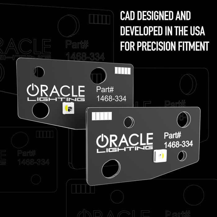 Oracle 2021 Ford Bronco DRL Upgrade w/ Halo Kit - ColorSHIFT w/ BC1 Controller