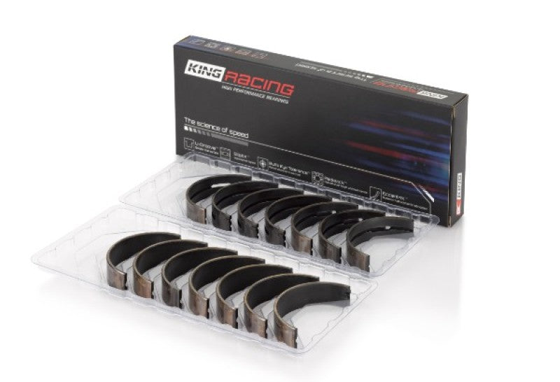 King Engine Bearings Volkswagen VR6 2.8L (Size .026) Crankshaft Main Bearings (Set of 7)