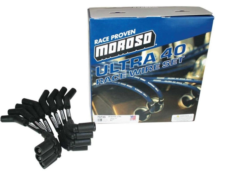 Moroso Big Block Chevy Ignition Wire Set For Moroso Coil Mount Brackets 72394