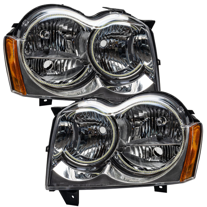 Oracle 05-07 Jeep Grand Cherokee SMD HL (Non-HID) - ColorSHIFT w/ 2.0 Controller
