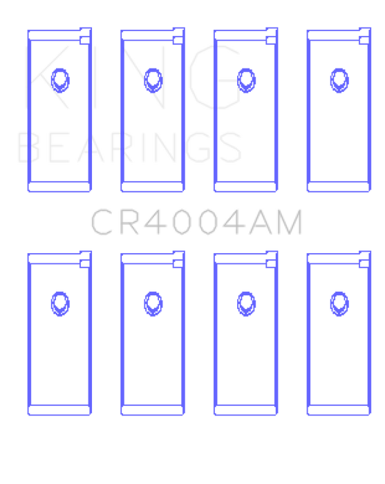King Engine Bearings Isuzu 4XC1/4XC1T 1.5L (Size STD) Rod Bearing Set