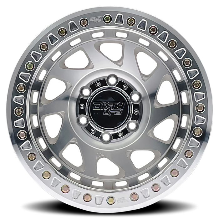 Dirty Life 9313 Enigma Race 17x9 / 5x127 BP / -38mm Offset / 78.1mm Hub Machined Wheel