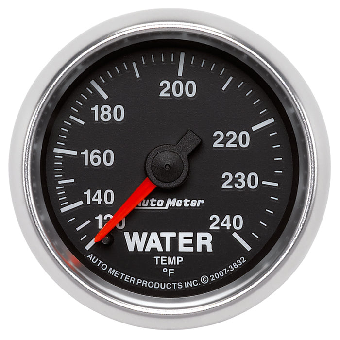 Autometer GS 52mm 120-240 Deg F Mechanical Water Temperature Gauge
