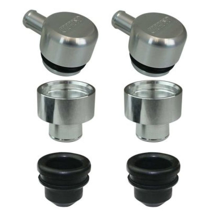 Moroso COPO 3/4in Hose Valve Cover Breathers