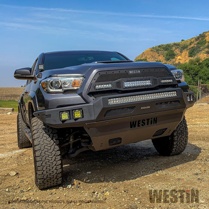 Westin 16-20 Toyota Tacoma Pro-Mod Front Bumper - Textured Black