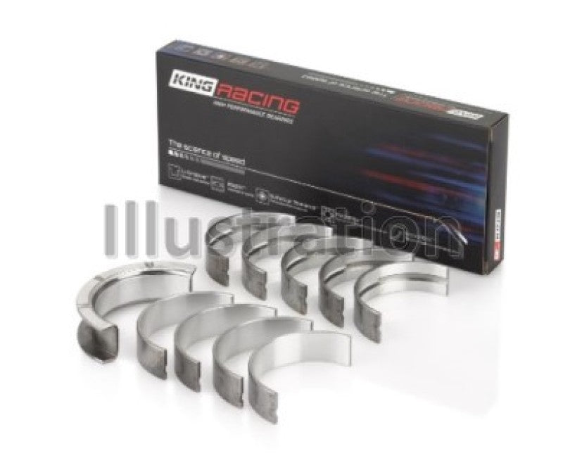 King Engine Bearings GMC LS1 / LS6 / LS3 (Size STDX) Bi-Metal Performance Main Bearing Set