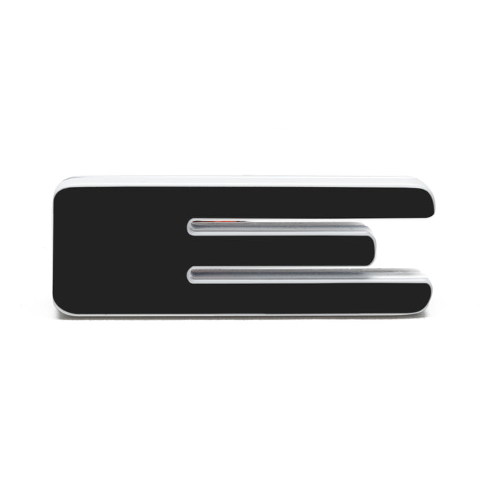 ORACLE Lighting Universal Illuminated LED Letter Badges - Matte Blk Surface Finish - E