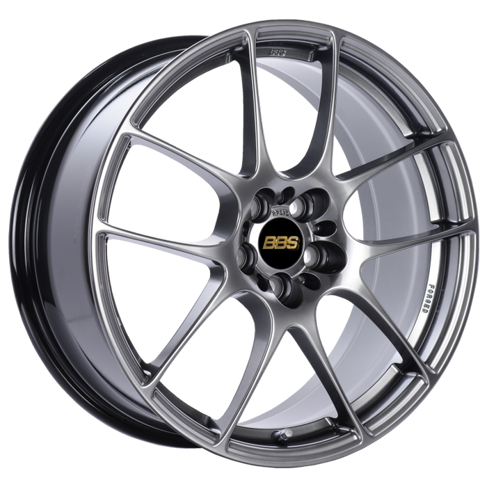 BBS RF 18x8 5x100 ET45 Diamond Black Wheel -70mm PFS/Clip Required